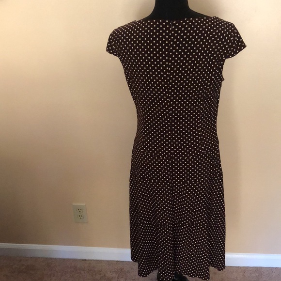 🌇 ANNE KLEIN 🌇 POLKADOT DRESS 🌇 - Picture 6 of 9